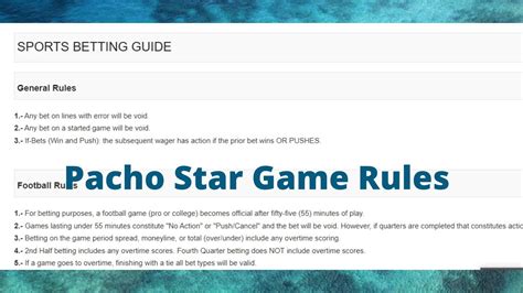 pacho star betting odds